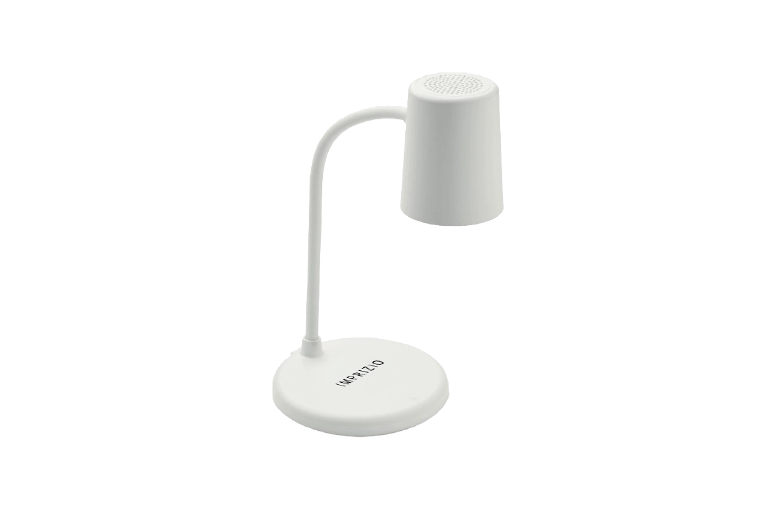 Lampe de bureau avec enceinte intégrée — Évènementiel personnalisé | Imprizio
