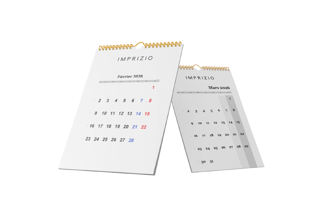 Calendrier — Papeterie personnalisé | Imprizio