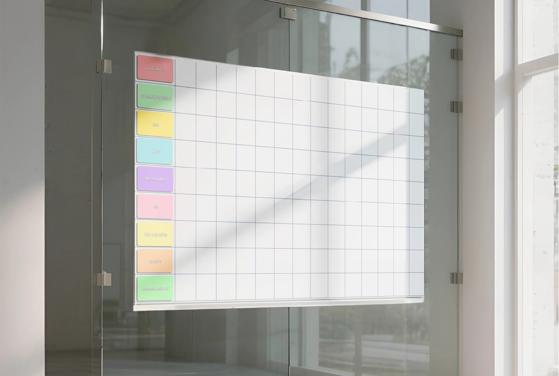 Tableau Velleda magnétique — Adhésif personnalisé visuel 3 | Imprizio
