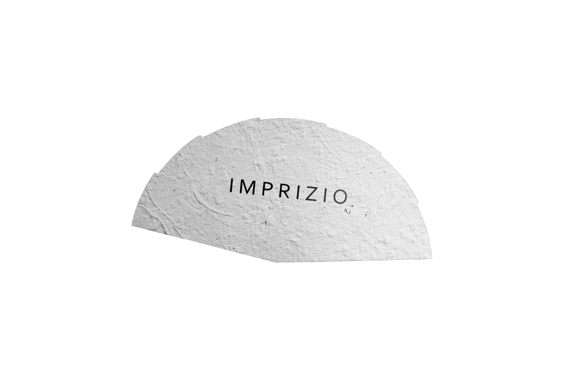 Éventail papier ensemencé — Évènementiel personnalisé | Imprizio