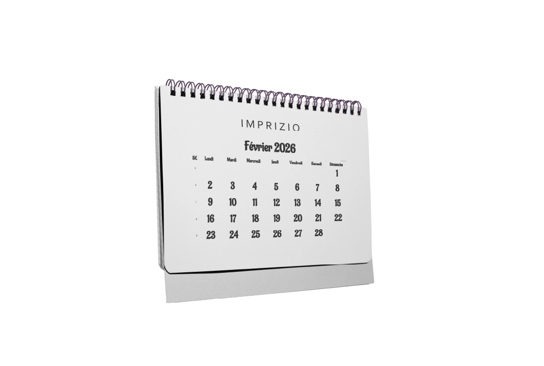 Calendrier — Papeterie personnalisé visuel 2 | Imprizio