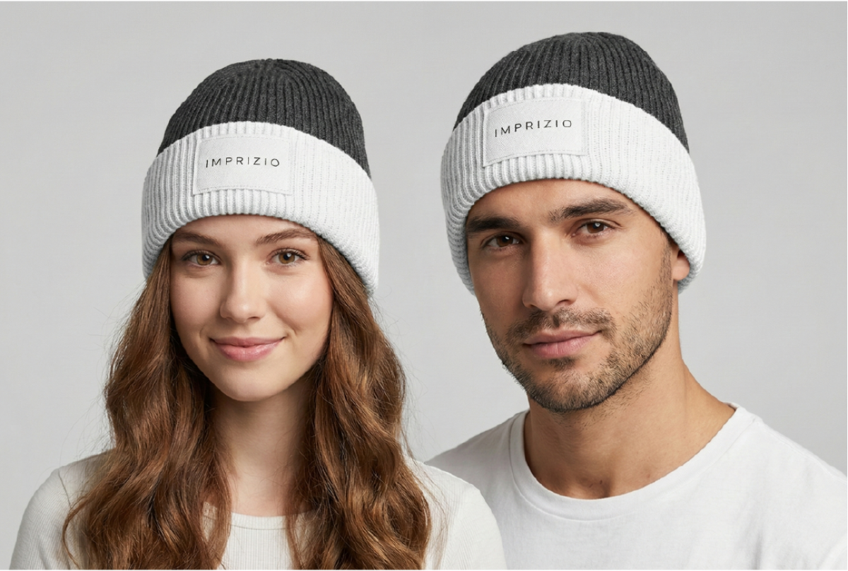 Bonnet Unisexe — Textile personnalisé visuel 2 | Imprizio