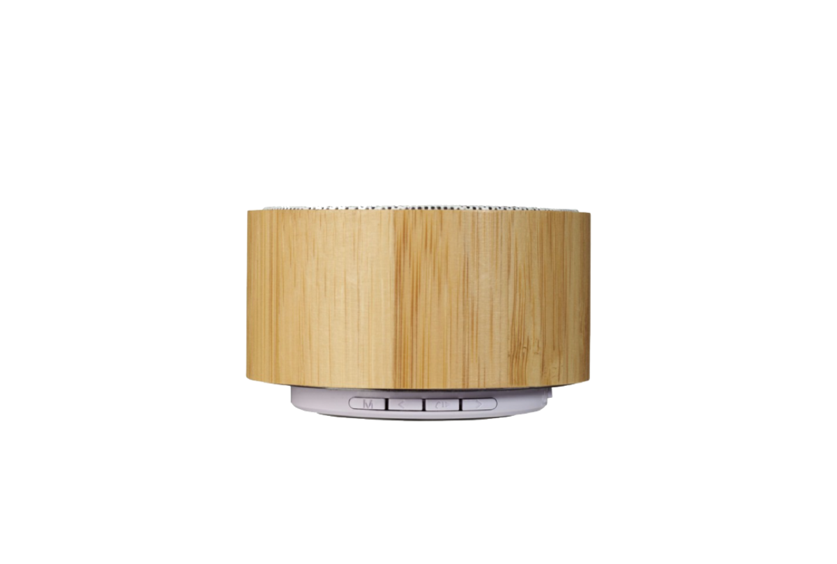 Haut-parleur Bluetooth® en bambou — Goodies personnalisé visuel 2 | Imprizio
