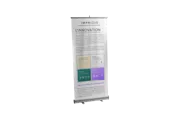 Roll-up stand salon