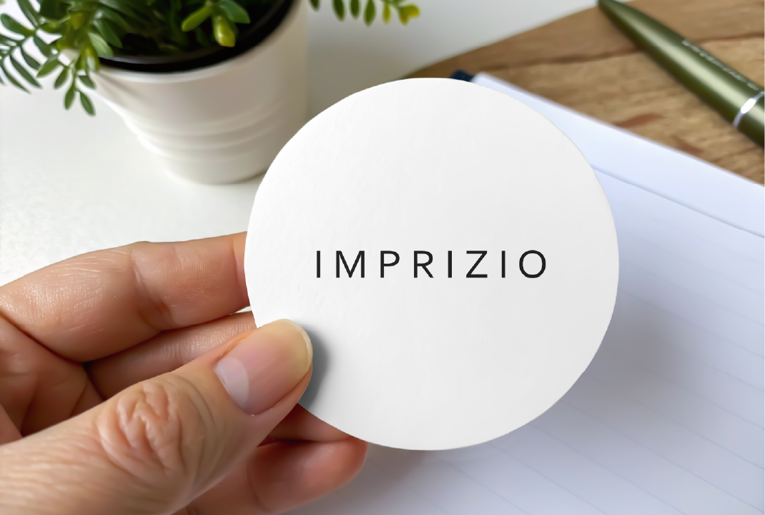 Autocollant — Adhésif personnalisé visuel 2 | Imprizio