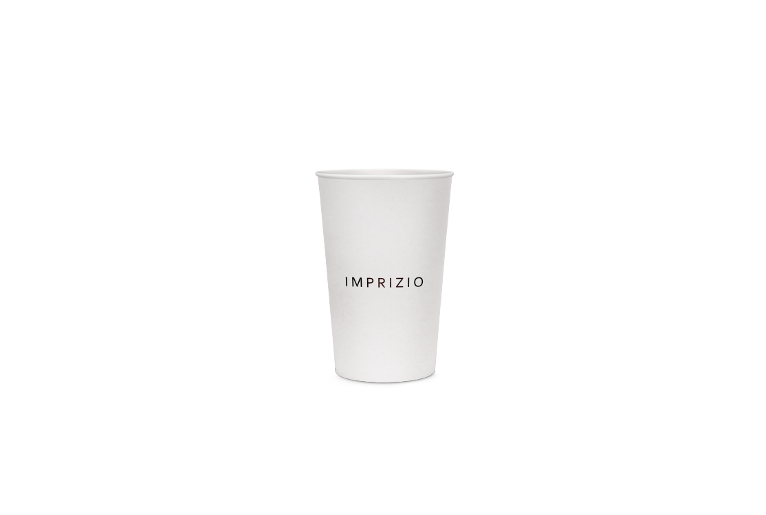 Gobelets en carton personnalisé — Impression B2B Imprizio