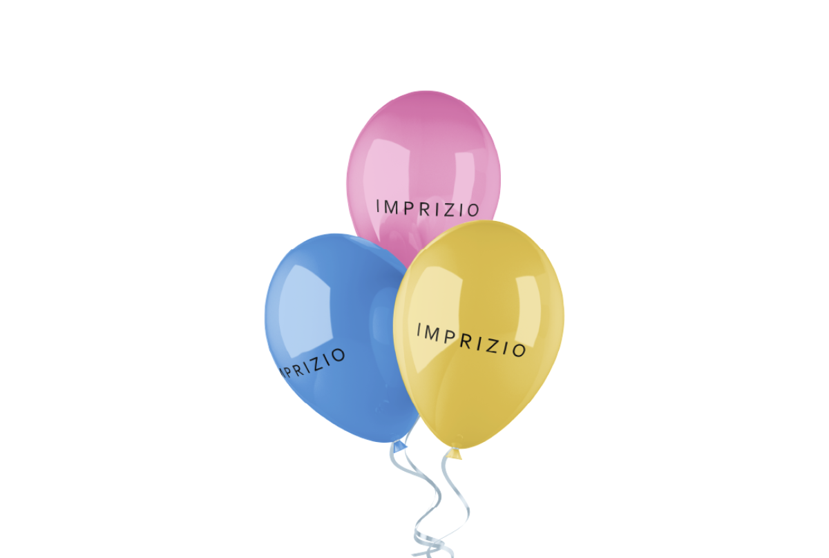 Ballon de baudruche — Évènementiel personnalisé visuel 2 | Imprizio