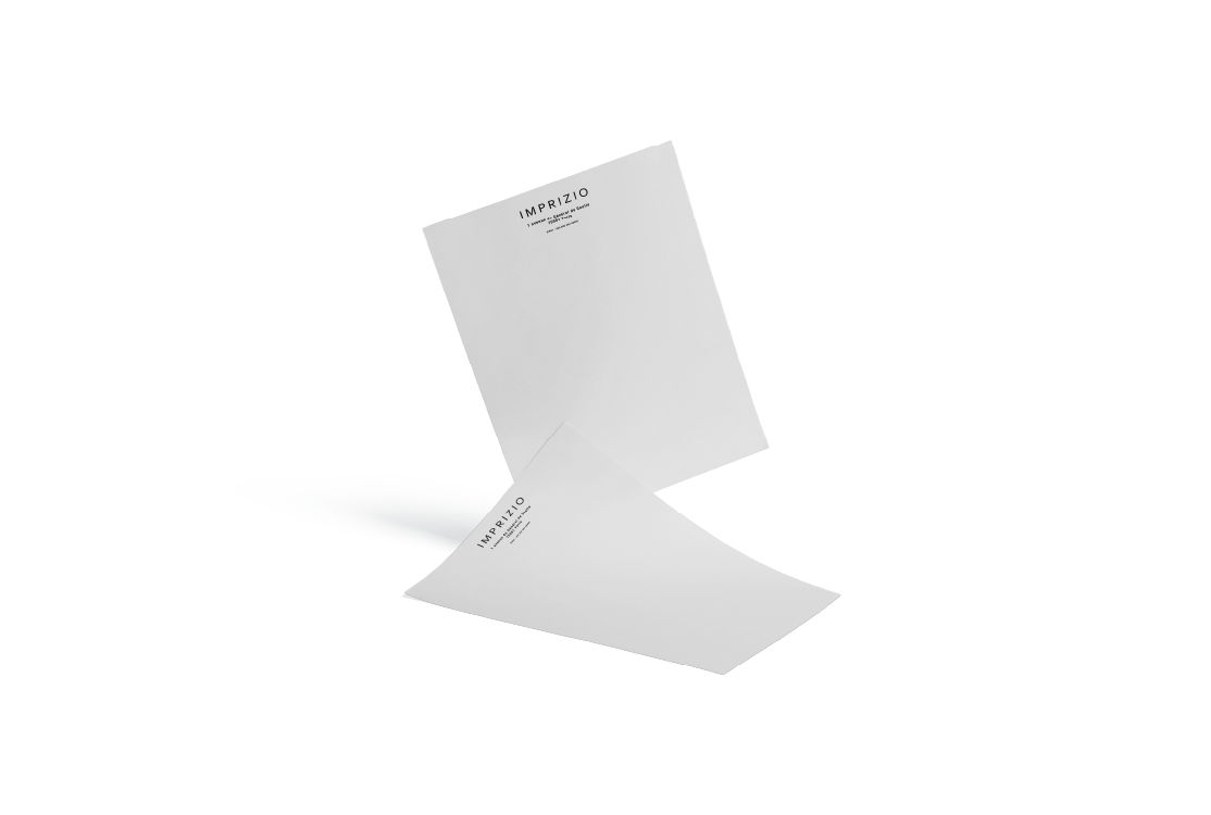 Courrier à en-tête personnalisé — Impression B2B Imprizio
